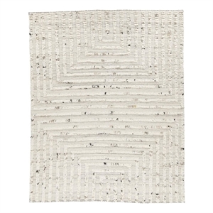 Classic Concepts Tahoe 8'x10' Handwoven Wool Blend Accent Area Rug in Ivory