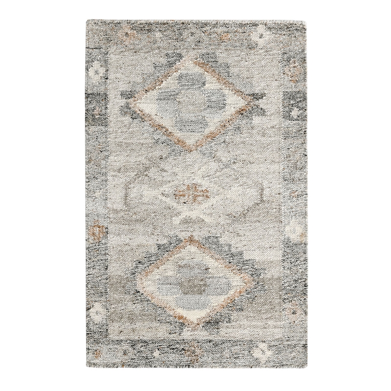 Classic Concepts Lukens 2x3 Handwoven Fabric Performance Rug in Multi-Color