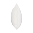 Classic Concepts Bedford Linen Fabric Throw Pillow in Ivory