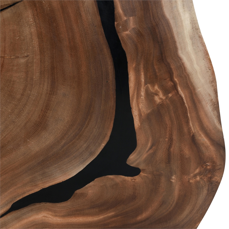 Classic Concepts Celine Live Edge Coffee Table Natural in Natural