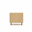 Allermuir Home Wood Mobile Co-Pedestial Filing Cabinet in Oak