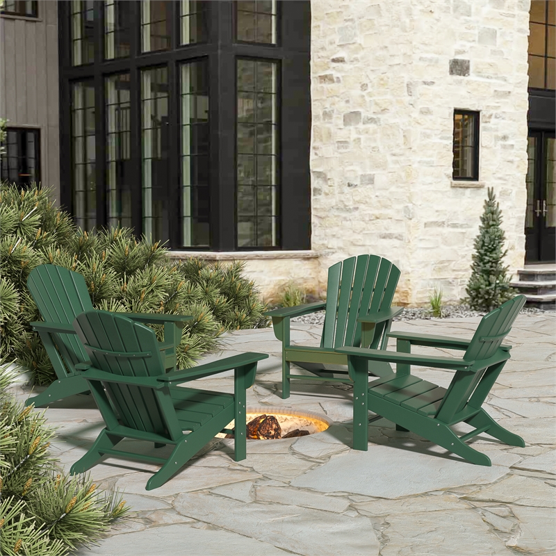 Dark green best sale adirondack chairs