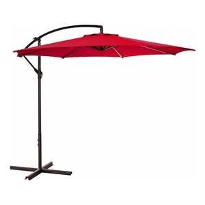 elm 10 ft cantilever outdoor hanging umbrella