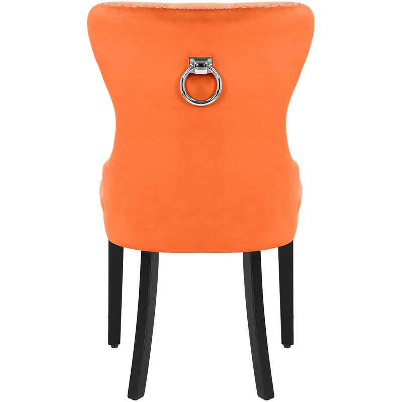 Alaia Tufted Velvet Upholstered Dining Side Chair (Set of 4)