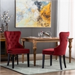 Alaia Tufted Velvet Upholstered Dining Side Chair (Set of 2)