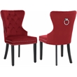 Alaia Tufted Velvet Upholstered Dining Side Chair (Set of 2)