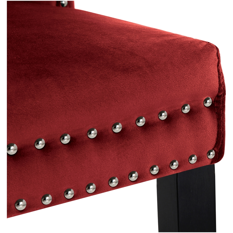 Alaia Tufted Velvet Upholstered Dining Side Chair (Set of 2)