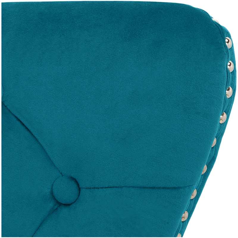 Alaia Tufted Velvet Upholstered Dining Side Chair (Set of 2)