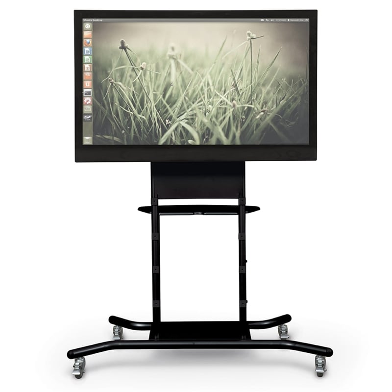 MooreCo iTeach Spider Flat Panel TV Cart Black