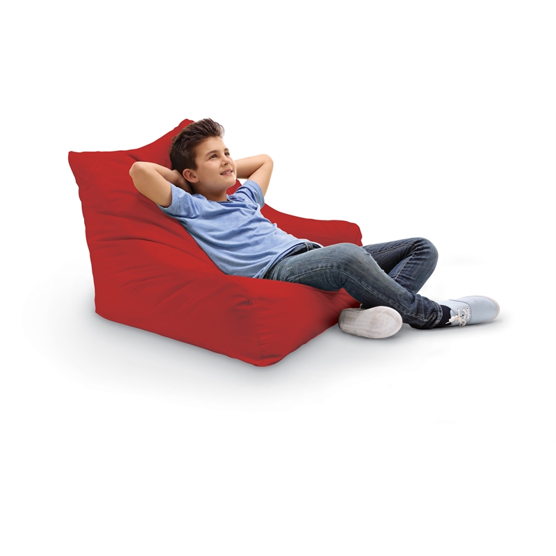 MooreCo Beanies Red Outdoor Fava Lounge Chair