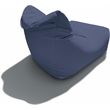 MooreCo Beanies Navy Outdoor Fava Lounge Chair