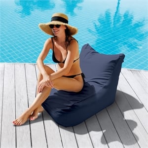 MooreCo Beanies Navy Outdoor Fava Lounge Chair