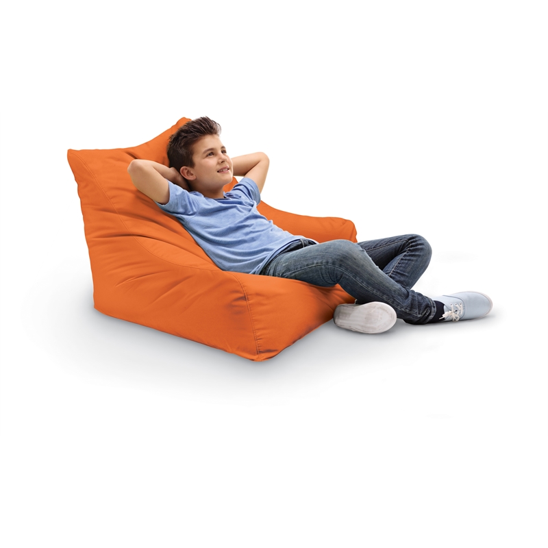 MooreCo Beanies Orange Outdoor Fava Lounge Chair