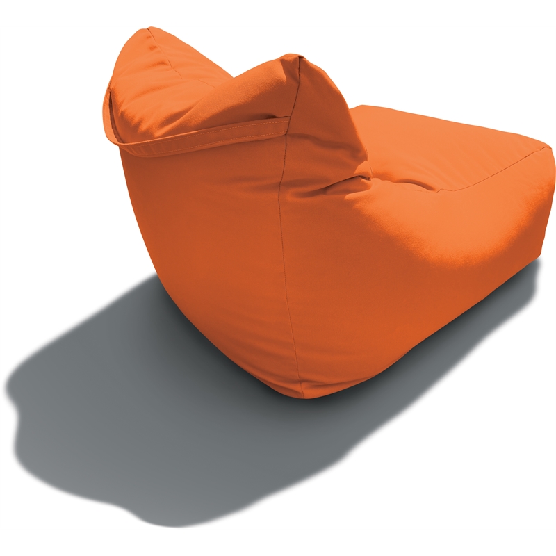 MooreCo Beanies Orange Outdoor Fava Lounge Chair