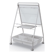 MooreCo TLC-2 Mobile Dry Erase Easel with Tubs