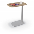 MooreCo Luly Tablet Side Table Buka Bark Laminate 26Hx22Wx14D