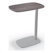 MooreCo Luly Tablet Side Table Sterling Ash Laminate 26Hx22Wx14D