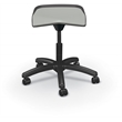 MooreCo Elate Backless Task Stool Grey Foam Seat