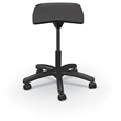 MooreCo Elate Backless Task Stool Black Foam Seat