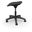 MooreCo Elate Backless Task Stool Black Foam Seat