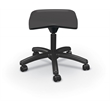 MooreCo Elate Backless Task Stool Black Foam Seat