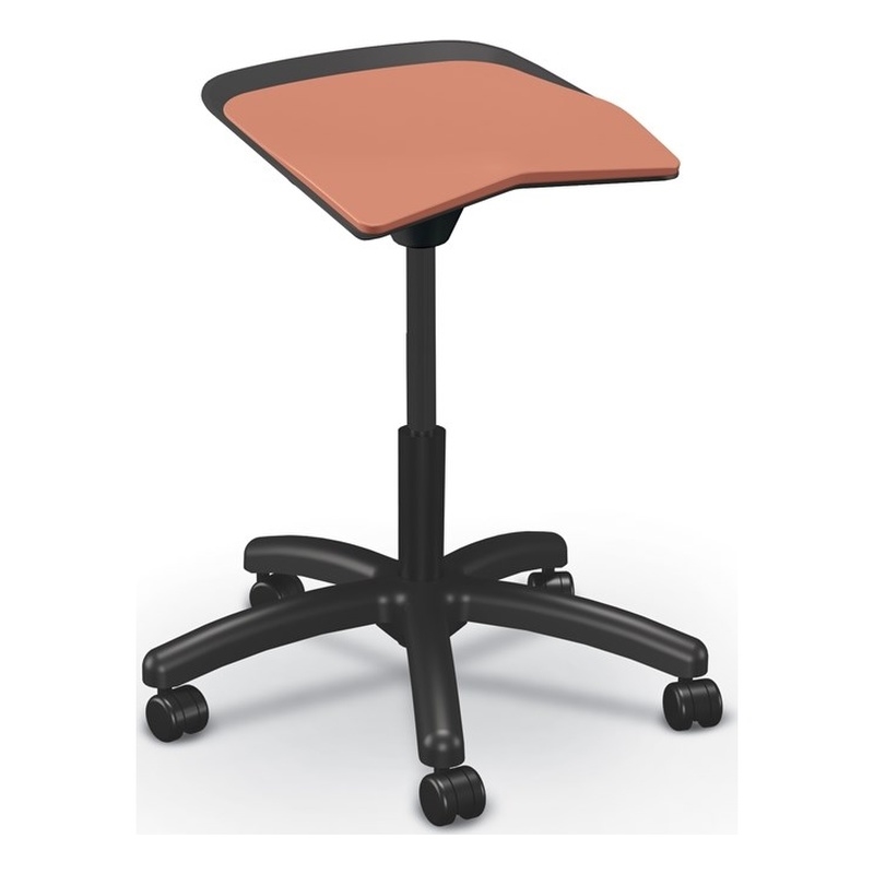 MooreCo Elate Backless Task Stool Cayenne Foam Seat