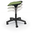 MooreCo Elate Backless Task Stool Moss Foam Seat