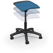 MooreCo Elate Backless Task Stool Endless Sea Foam Seat