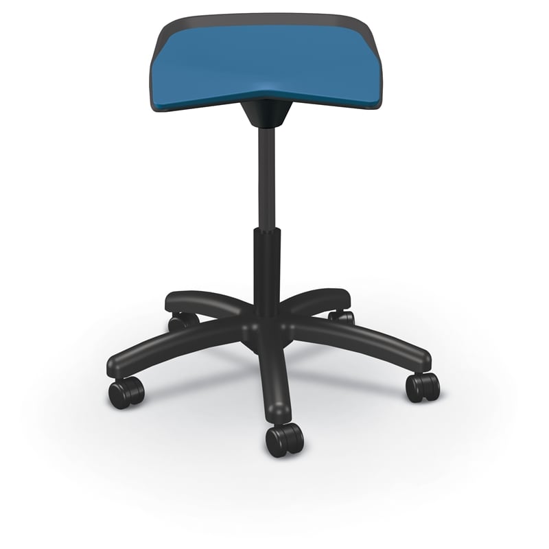 MooreCo Elate Backless Task Stool Endless Sea Foam Seat