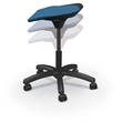 MooreCo Elate Backless Task Stool Endless Sea Foam Seat