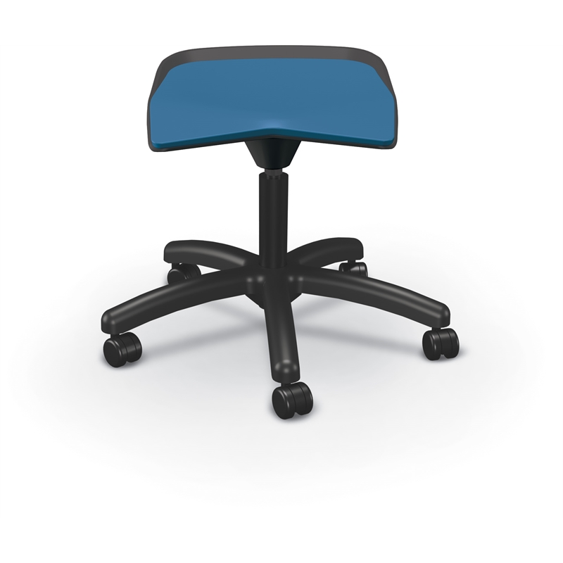 MooreCo Elate Backless Task Stool Endless Sea Foam Seat