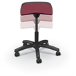 MooreCo Elate Backless Task Stool Maroon Foam Seat