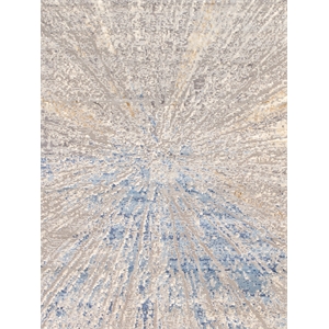 pasargad home starburst polypropylene & polyester area rug white