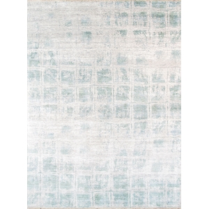 pasargad home modern hand-knotted bamboo silk area rug 3' 1