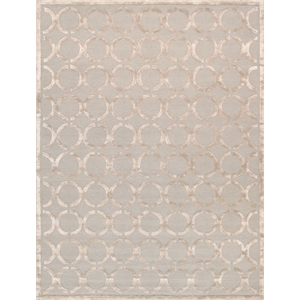pasargad home edgy hand-tufted bamboo silk & wool area rug- 8' 9