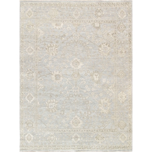 pasargad home oushak hand-knotted wool area rug 8' 0