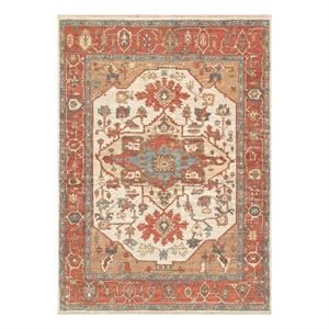 pasargad home serapi hand-knotted wool area rug 9' 8