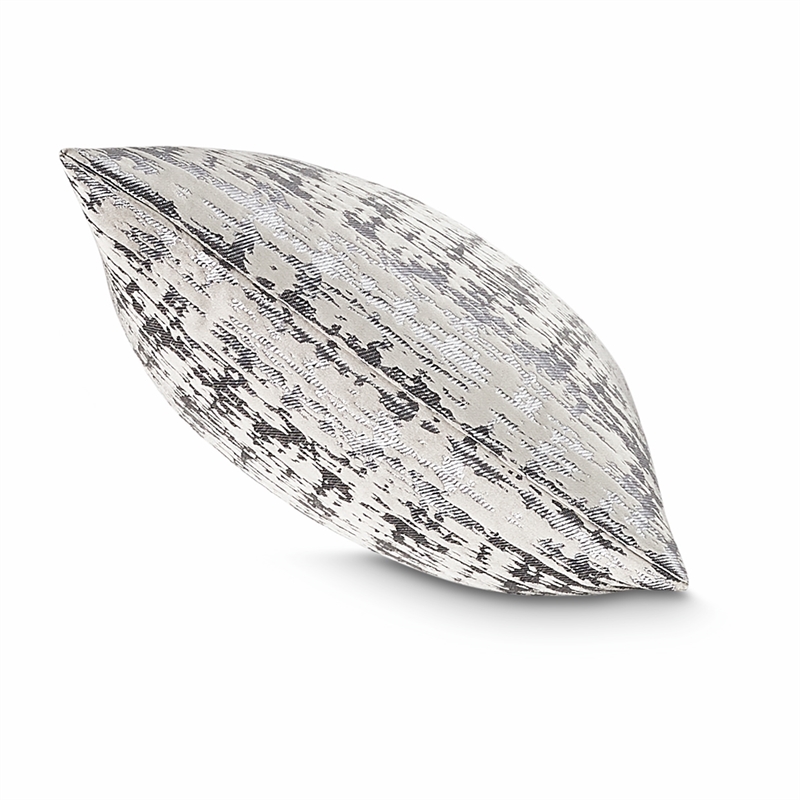 Michael Amini Casey 10-piece Fabric King Comforter Set in Silver/Platinum