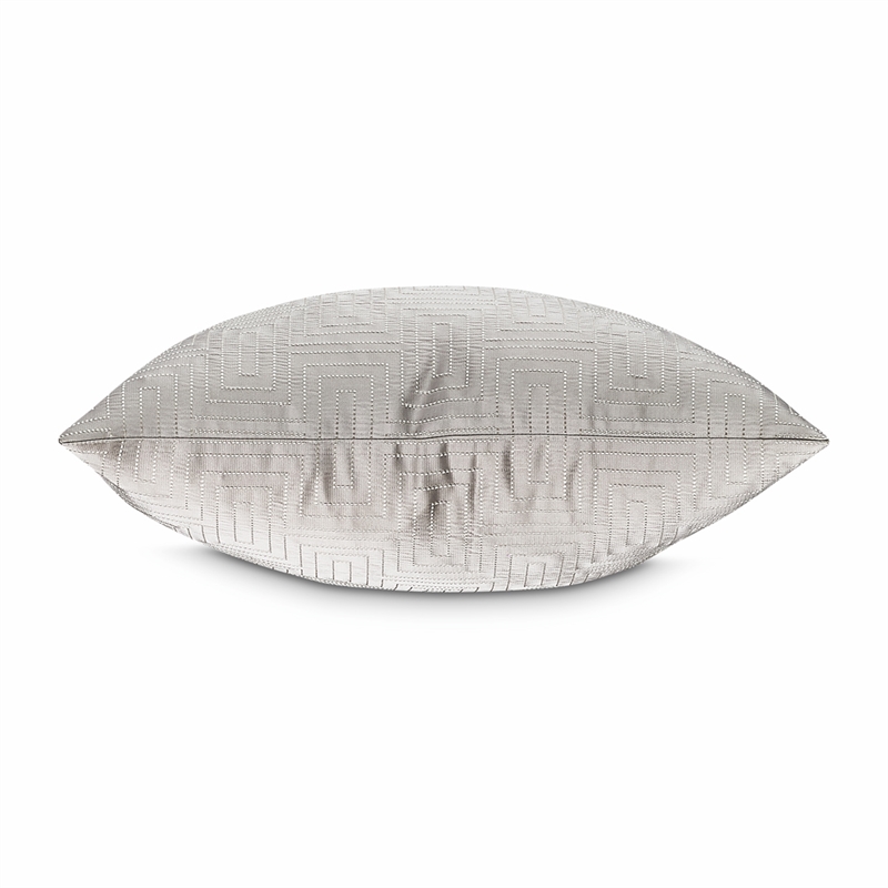 Michael Amini Casey 9-piece Fabric Queen Comforter Set in Silver/Platinum