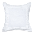 Michael Amini Addison 6-Piece Queen Linen Duvet Set in White