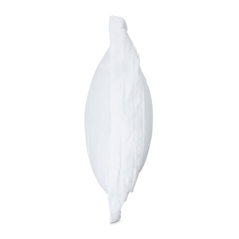 Michael Amini Addison 6-Piece Queen Linen Duvet Set in White