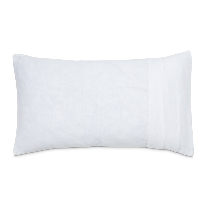 Michael Amini Addison 6-Piece Queen Linen Duvet Set in White