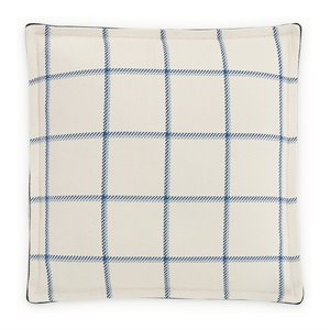 Michael Amini Newport 16&quot Throw Pillow - Alta Blue/White in Set of 2 in Set of 2