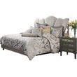 Michael Amini Assisi 9-Piece Queen Comforter Set in Platinum Silver