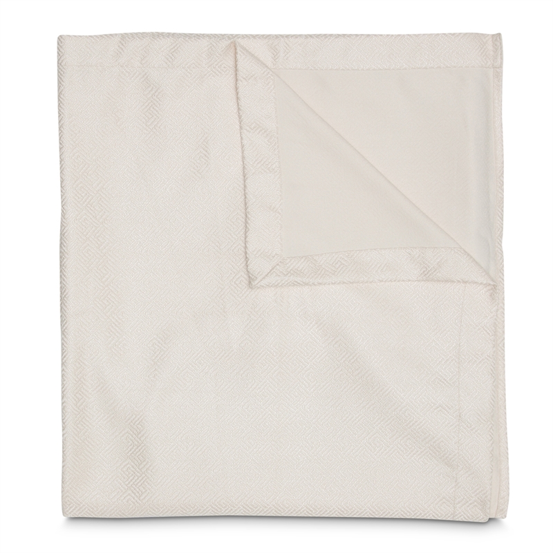 Michael Amini Potenza 3-Piece Queen Throw Set - Ivory Pearl