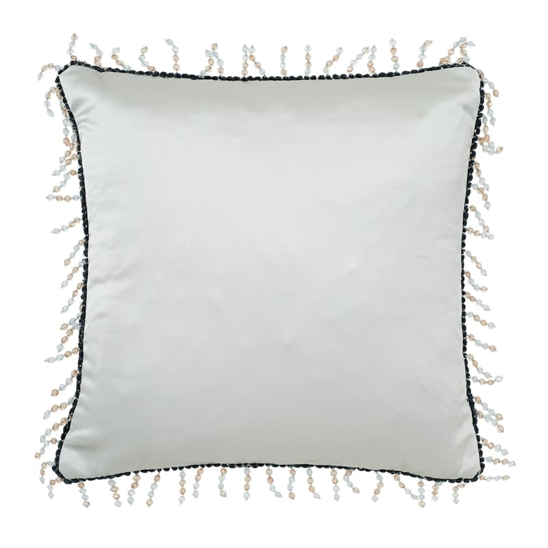 Michael Amini Regent 10-Piece King Velvet Comforter Set in Ice Blue/Silver