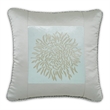 Michael Amini Regent 9-Piece Queen Velvet Comforter Set in Ice Blue/Silver