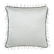 Michael Amini Regent 9-Piece Queen Velvet Comforter Set in Ice Blue/Silver