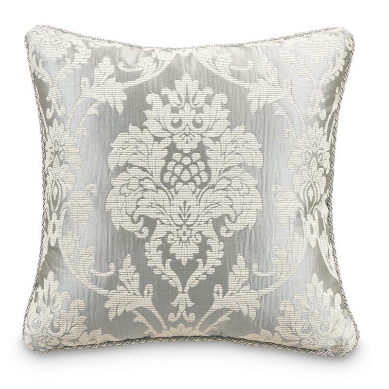 Michael Amini Cambria 10-piece Fabric King Comforter Set in Gray/Mineral