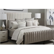 Michael Amini Skylar 9-Piece Queen Comforter Set in Champagne Ivory